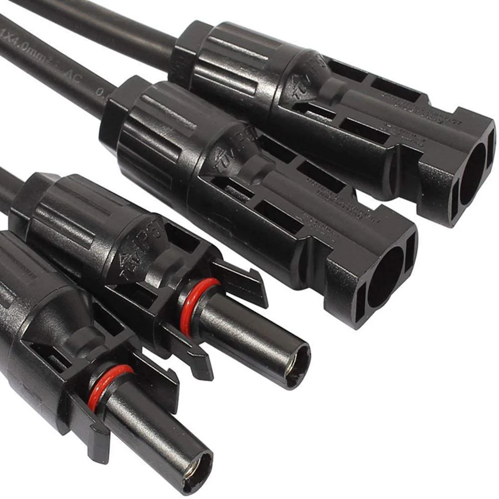 12AWG 1 Pair Solar MC4 Y Parallel Branch Connectors MFF&FMM Pair - Image 3