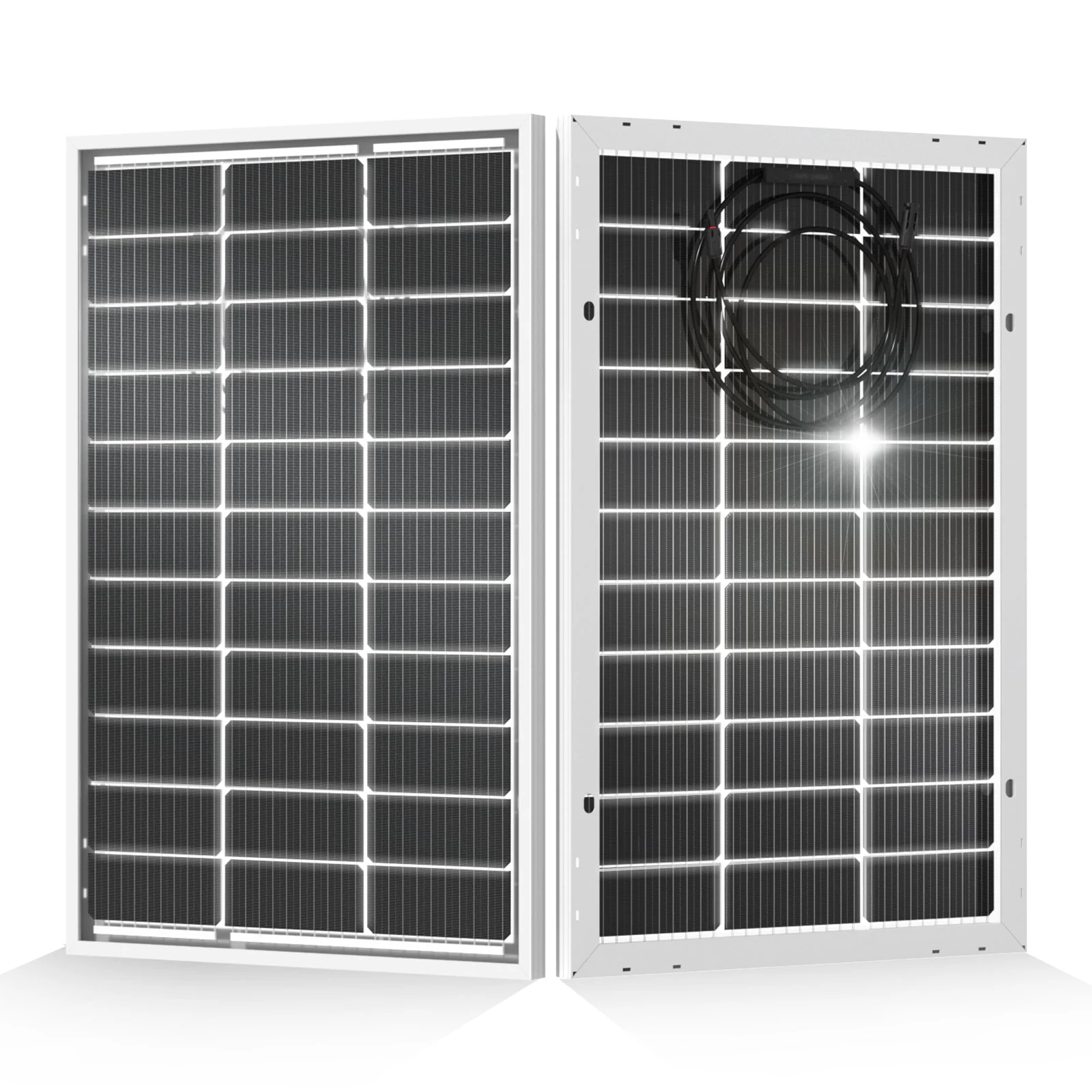 Bifacial 100W 12V Monocrystalline Solar Panel - Image 9